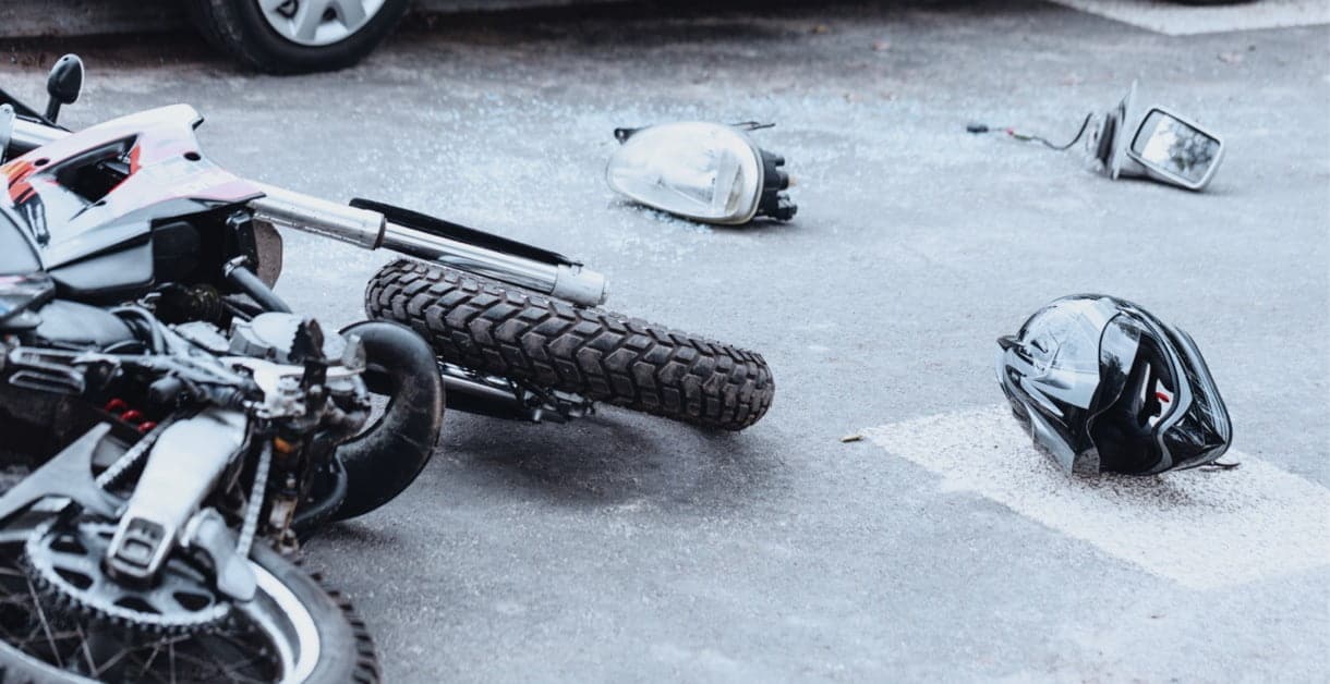 How to handle motorcycle accident