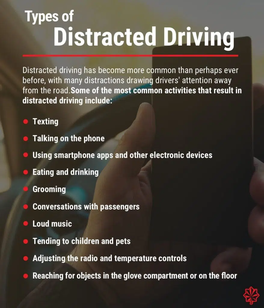 Types of Distracted Driving