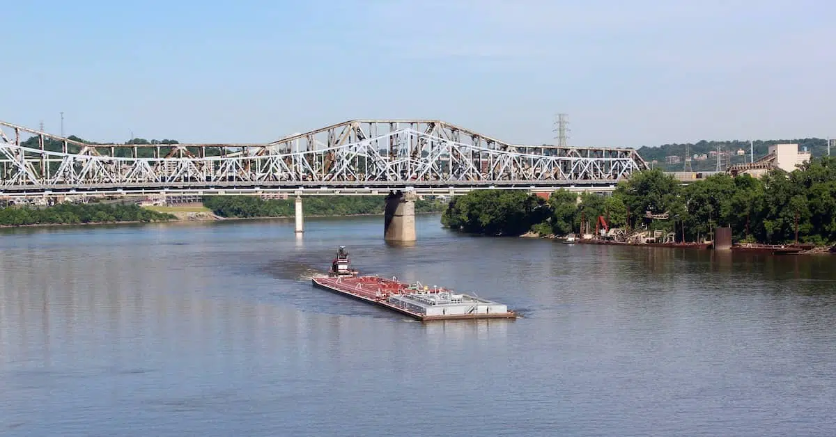 Big Four Pedestrian Bridge over Ohio River